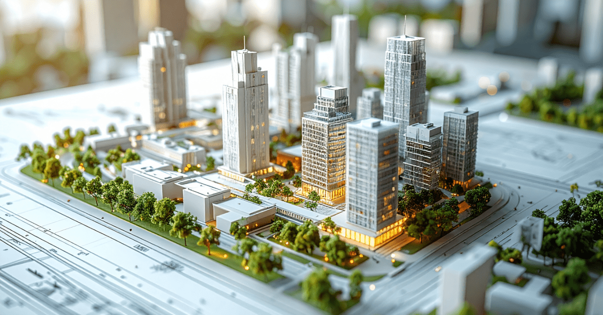 Steps in master planning process with urban planning workflow diagram