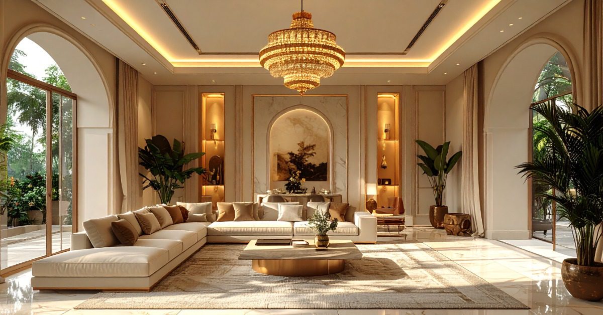 How can I make my home look expensive with luxury living room design