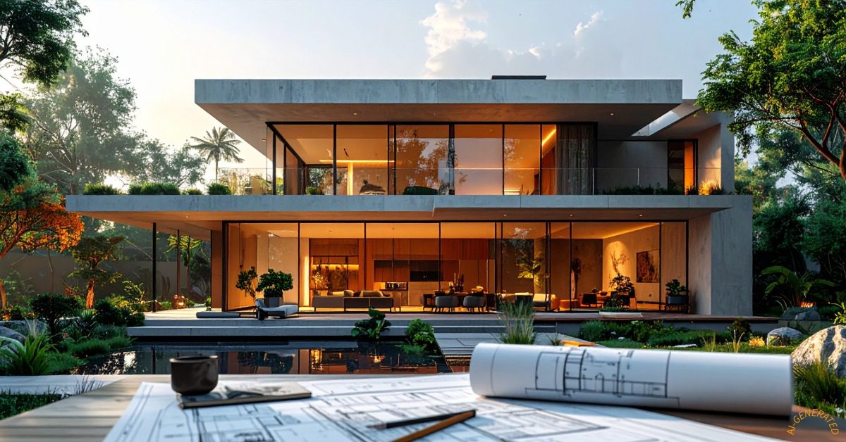 Jaipur Architects' Prices for House Design (2BHK, 3BHK, and Villas) 3 Residential architect in Jaipur designing modern family home
