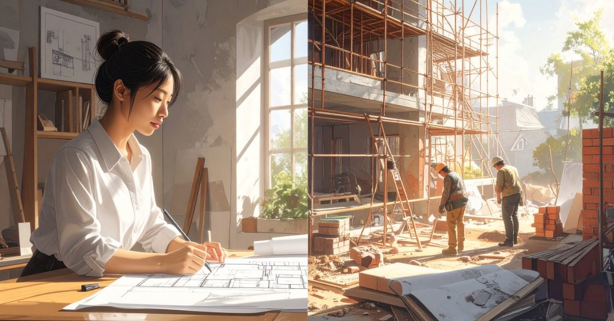 Why Do We Need an Architect for Residential or Home Construction? 2 Difference between an architect's design role and a contractor's construction role